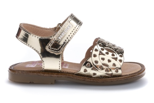 Босоножки PABLOSKY для девочки, золотые фото 2