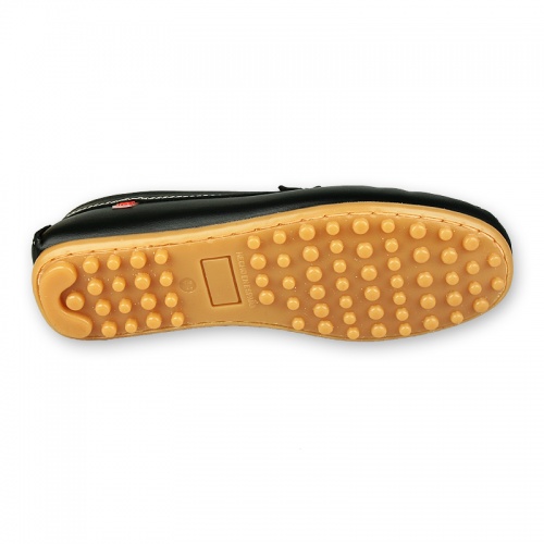 Мокасины ELI для мальчика, чёрные фото 4