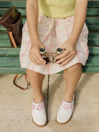 Сабо Pablosky для девочки, белые фото 2