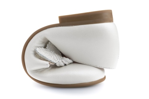 Туфли PAOLA для девочки, бежевые фото 6