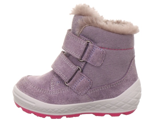 Ботинки Superfit для девочки, фиолетовые фото 4