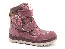 Ботинки IMAC для девочки, бордовые
