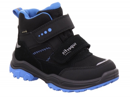 Ботинки SUPERFIT для мальчика, чёрные