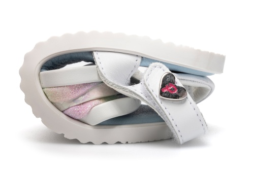 Босоножки Pablosky для девочки, белые фото 6
