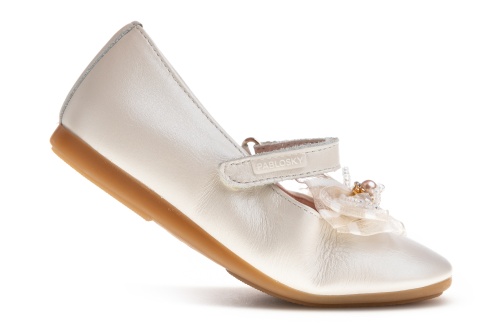 Туфли Pablosky для девочки, бежевые фото 9