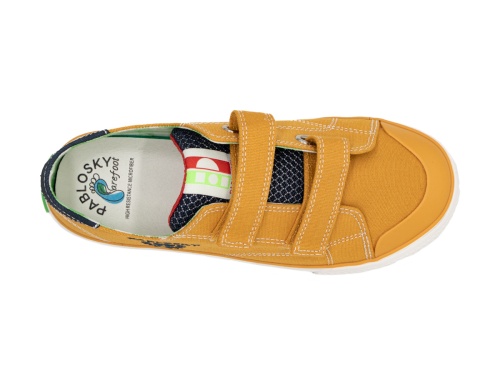 Кеды Pablosky для мальчика, жёлтые фото 6