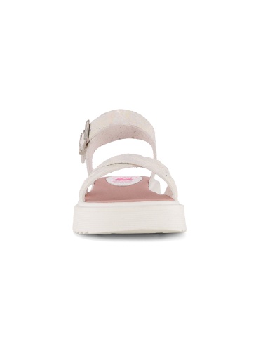 Босоножки Paola для девочки, белые фото 5