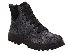 Ботинки Superfit для девочки, чёрные