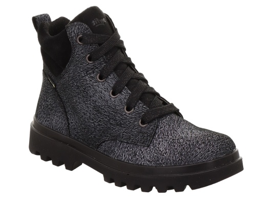 Ботинки Superfit для девочки, чёрные