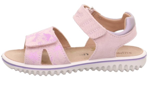 Босоножки Superfit для девочки, розовые фото 2