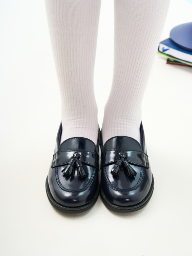 Лоферы PAOLA для девочки, синие фото 3