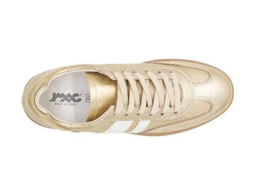 Женские кеды IMAC, золотые фото 6