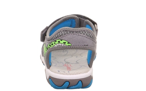 Сандалии Superfit для мальчика, серые фото 5