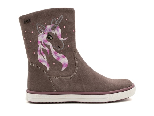 Сапоги LURCHI для девочки, бежевые фото 2