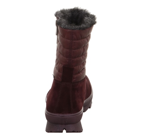 Женские полусапоги Legero, бордовые фото 5