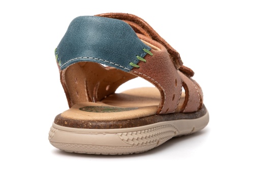 Сандалии Pablosky для мальчика, коричневые фото 3