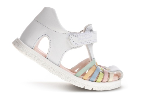 Босоножки PABLOSKY для девочки, белые фото 9