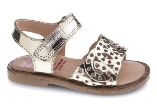 Босоножки PABLOSKY для девочки, золотые