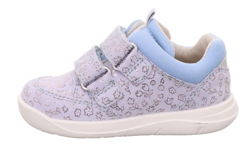 Полуботинки Superfit для девочки, голубые фото 4