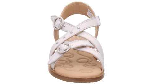 Босоножки SUPERFIT для девочки, серебристые фото 3