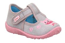 Тапочки Superfit для девочки, серые
