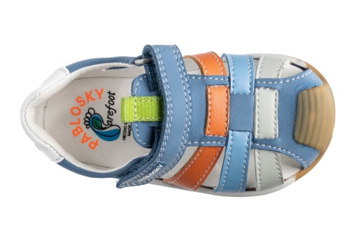 Сандалии Pablosky для мальчика, голубые фото 4
