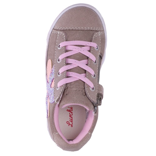 Кеды LURCHI для девочки, бежевые фото 5