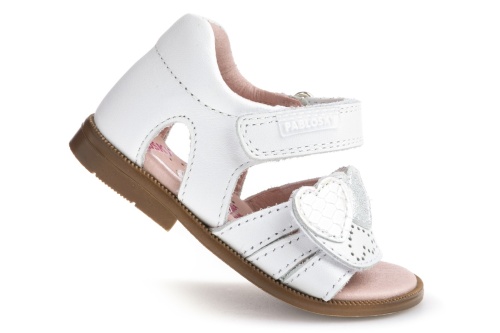 Босоножки Pablosky для девочки, белые фото 5