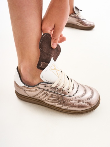 Кеды PABLOSKY для девочки, бронзовые фото 4