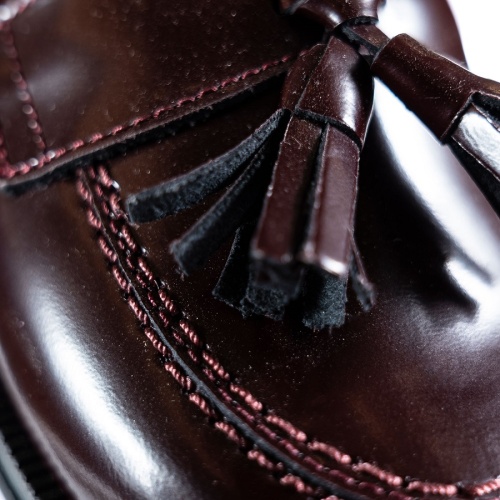 Лоферы PAOLA для девочки, бордовые фото 9