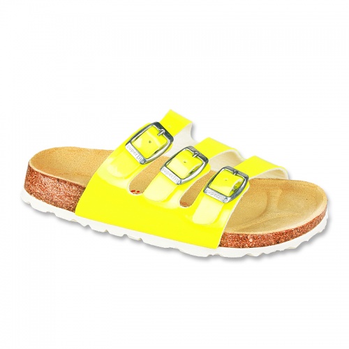 Сандалии БИО SUPERFIT для девочки, жёлтые