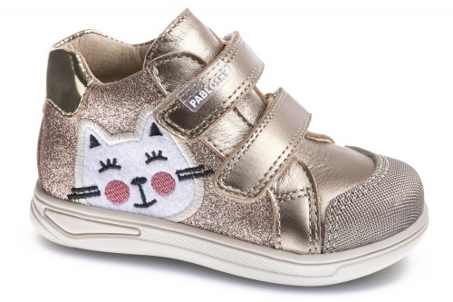 Ботинки PABLOSKY для девочки, золотые