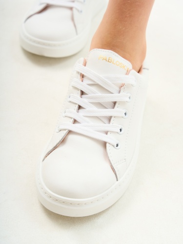 Кеды PABLOSKY для девочки, белые фото 3