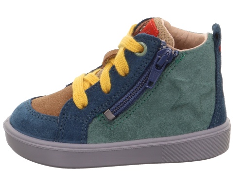 Ботинки Superfit для мальчика, зелёные фото 2