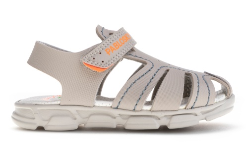 Сандалии Pablosky для мальчика, серые фото 2