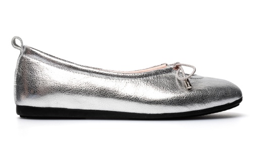 Туфли Paola для девочки, серебряные фото 2