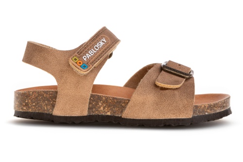 Сандалии Pablosky для мальчика, коричневые фото 2