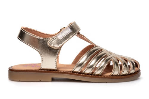Босоножки Pablosky для девочки, золотые фото 2
