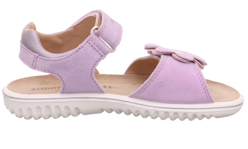 Босоножки SUPERFIT для девочки, фиолетовые фото 4