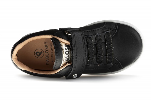 Кеды PABLOSKY для девочки, черные фото 3
