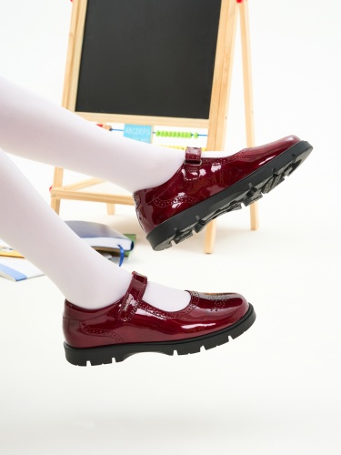 Туфли PABLOSKY для девочки, бордовые фото 5