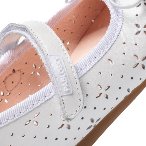 Туфли Pablosky для девочки, белые фото 12