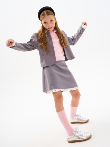 Кеды PABLOSKY для девочки, серебряные фото 5