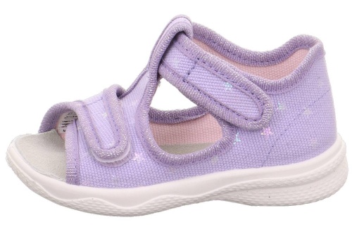 Босоножки Superfit для девочки, фиолетовые фото 2