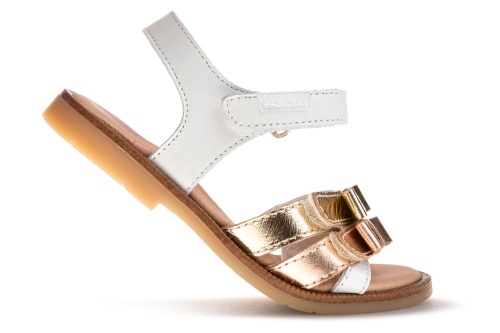 Босоножки Pablosky для девочки, белые фото 5