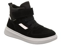 Высокие кеды SUPERFIT для мальчика, чёрные