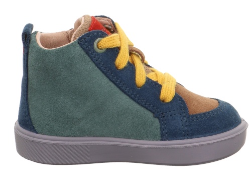 Ботинки Superfit для мальчика, зелёные фото 4