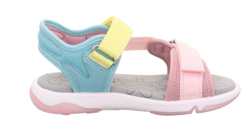 Босоножки SUPERFIT для девочки, розовые фото 7