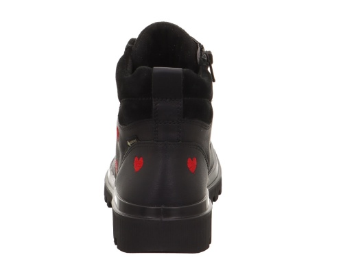 Ботинки Superfit для девочки, чёрные фото 5