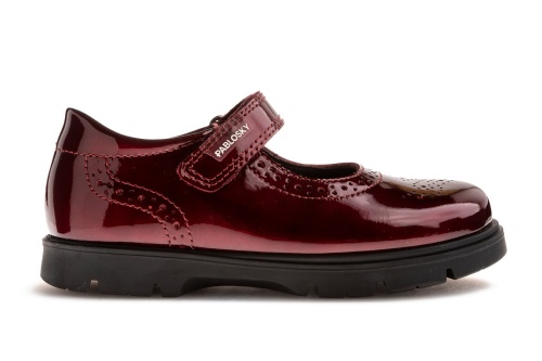 Туфли PABLOSKY для девочки, бордовые фото 6